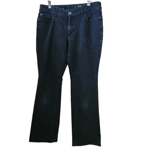 Eddie Bauer Jeans Black Curvy Boot Cut Jeans Size 10